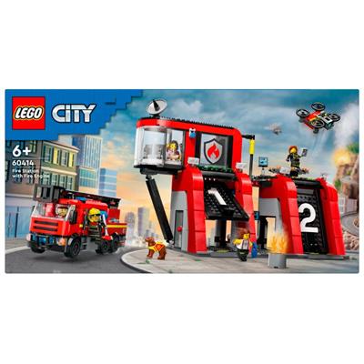 LEGO City -  Brandstation Med Brandbil