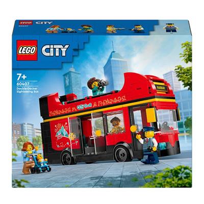 LEGO City - Rød Dobbeltdækker Turistbus