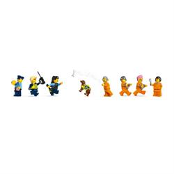 LEGO City - Politiets Fængselsø Figurer