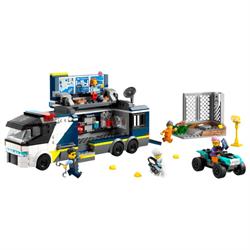 LEGO City -  Politiets Mobile Kriminallaboratorium Indhold