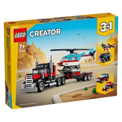 LEGO Creator - Blokvogn Med Helikopter Æske