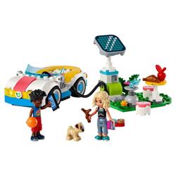 LEGO Friends - Elbil Og Ladestander Indhold