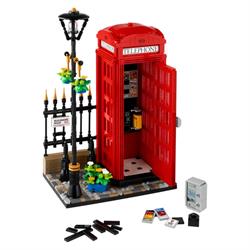 LEGO Ideas - Rød London Telefonboks Model