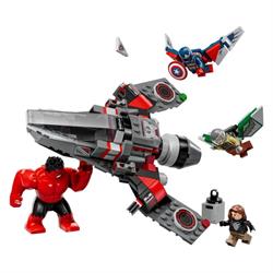 LEGO Marvel - Captain America Mod Red Hulk Indhold