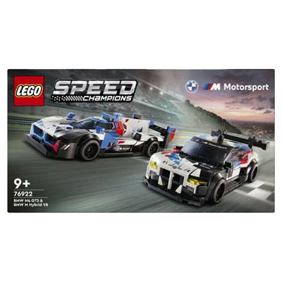 LEGO Speed Champions - BMW M4 GT3 og BMW M Hybrid V8-racerbiler Æske