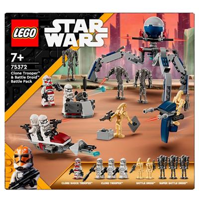 LEGO Star Wars - Battle Pack Med Klonsoldater Og Kampdroider