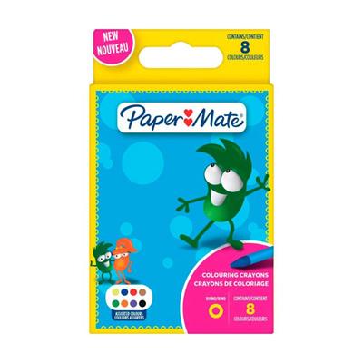 Paper Mate Kids - Farvekridt (8 stk.)