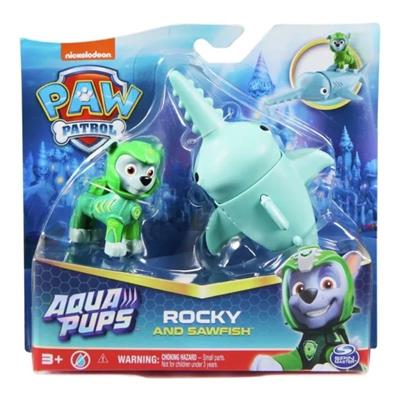 Paw Patrol - Aqua Pups Rocky og Savfisk