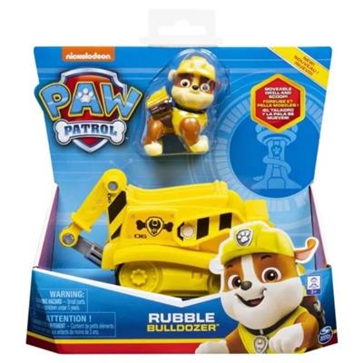 Paw Patrol - Basic Køretøj Bulldozer Rubble