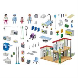 Playmobil Action Heroes - Moderne Hospital indhold