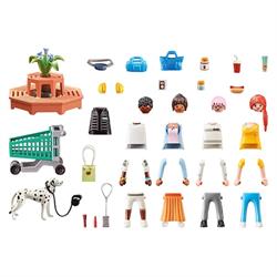 Playmobil My Life - My Figures Shopping Indhold
