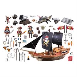 Playmobil Pirates - Stort Piratskib indhold