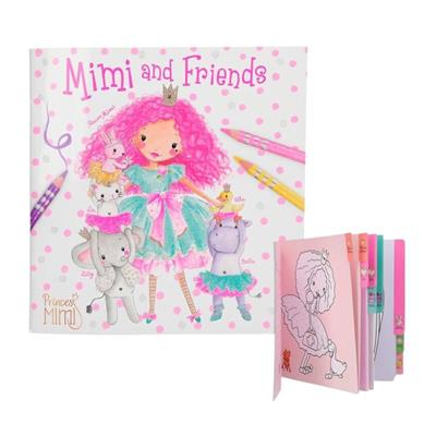 Aktivitetsbog - Princess Mimi And Friends Malebog