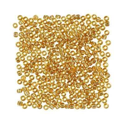 rocaiperler-25-gram-gennemfarvet-guld-