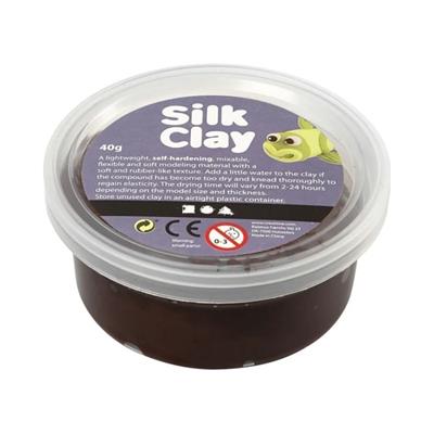 silk-clay-modellermasse-brun
