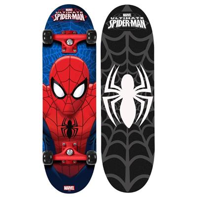 Spiderman - Skateboard (Rød, Blå og Sort)