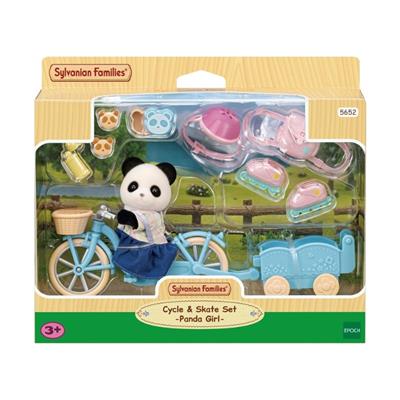 Sylvanian Families - Cykle og Skater Panda (5652)