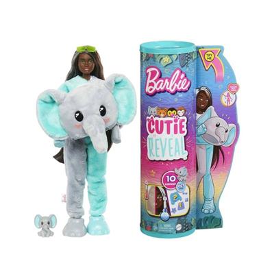 Barbie-cutie-reveal-dukke-med-elefant-kostume Barbie Cutie Reveal - Dukke med Elefant Kostume