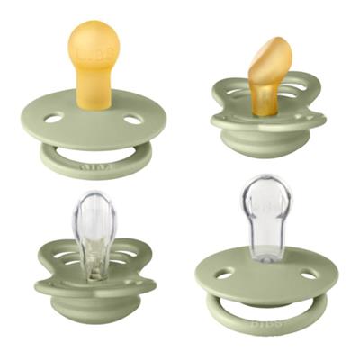 BIBS Try-It Collektion - 4-pack Sage (str. 1)