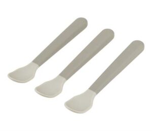 Done by Deer - Foodie Easy-grip Baby Spoon 3-pack (Sand)