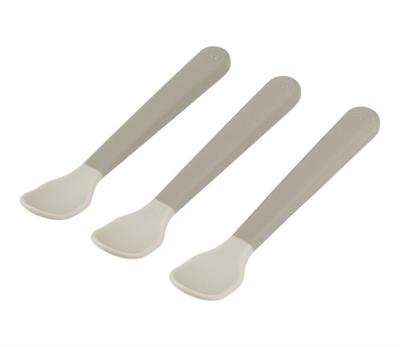 Done by Deer - Foodie Easy-grip Baby Spoon 3-pack (Sand)