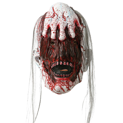 Latex Face-Off maske