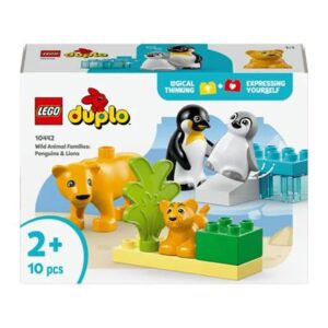 LEGO Duplo - Vilde Dyrefamilier Pingviner Og Løver