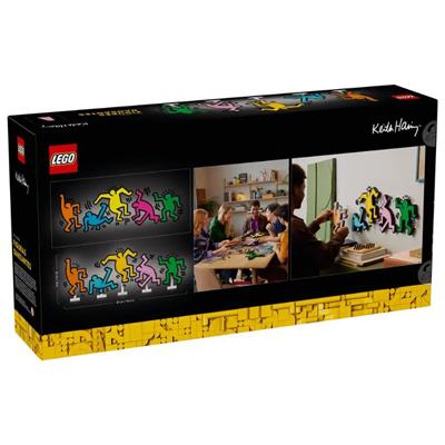 LEGO-KeithHaringDansendeFigurer LEGO Art - Keith Haring Dansende Figurer