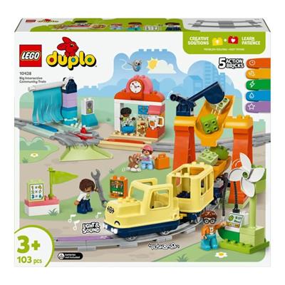 LEGO-Stortinteraktivtlokalbanetog LEGO Duplo - Stort Interaktivt Lokalbanetog