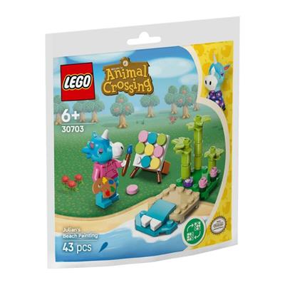 LEGO-Strandmalerimedjulian LEGO Animal Crossing - Strandmaleri Med Julian