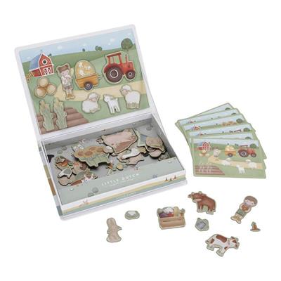Little-dutch-magnetisk-legebrat Little Dutch - Magnetisk Legebræt (Little Farm)