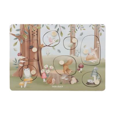 LittleDutch-PuslespilMLydForestFriends Little Dutch - Puslespil M Lyd Forest Friends