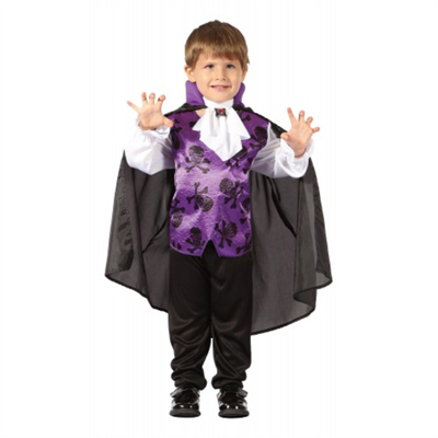 Mini Vampyr kostume (104 cm)
