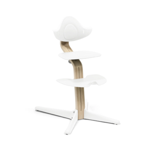 Stokke Nomi Højstol, White/Natural