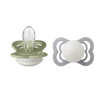 BIBS Supreme - 2-pack Sage GLOW & Cloud GLOW (str. 1)
