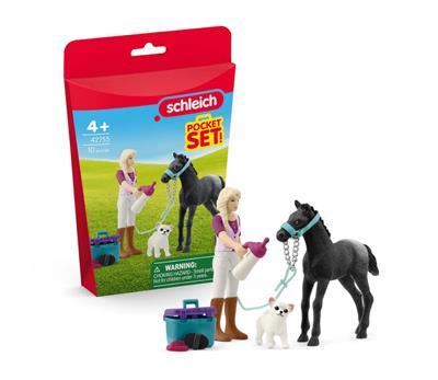 Schleich-pocketsetcareset Schleich - Pocket Set Care Set (42755)