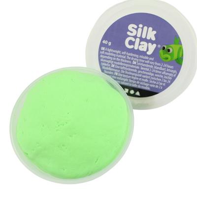 Silk Clay - Neon Grøn (40 g)