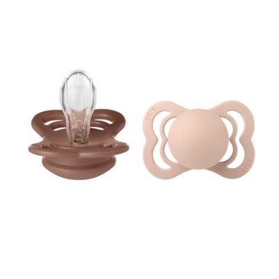 BIBS Supreme - 2-pack Woodchuck & Blush (str. 1)
