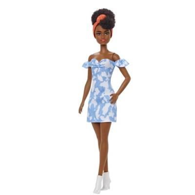 barbie-fashionistas-dukke-med-bleget-denim-kjole Barbie Fashionsistas - Dukke med Bleget Denim Kjole