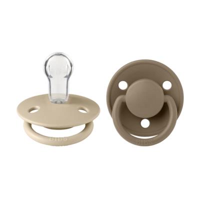 BIBS De Lux - Vanilla & Dark Oak Onesize (2 stk.)