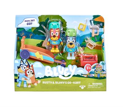 Bluey - Figur + Go-Kart
