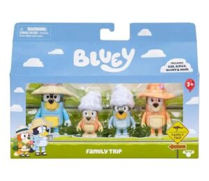 Bluey - Holiday Figurer 4pk