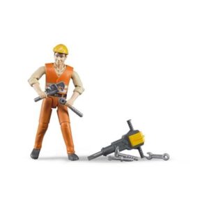 bruder-byggefigur-med-tilbehoer-