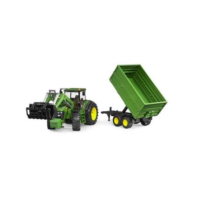 bruder-john-deere-traktor-med-frontlaesser-og-tipvogn