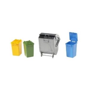 bruder-skraldespande-3-smaa-og-1-stor