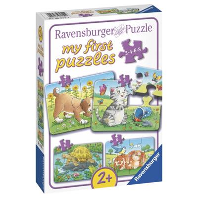 cutepets-puslespil My First Puslespil - Søde Dyr