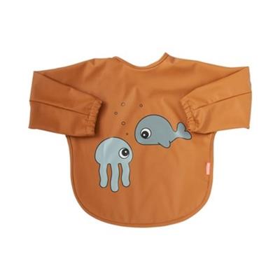 done-by-deer-spiseforklaede-sea-friends-mustard-graa