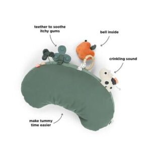 Done by Deer - Tummy Time Aktivitetspude Tiny Farm (Grøn)