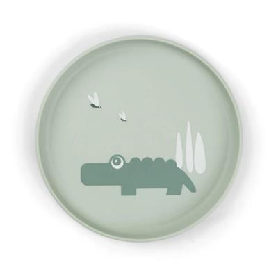 donebydeer-forklade-11 Done By Deer - Foodie Plate Croco Green