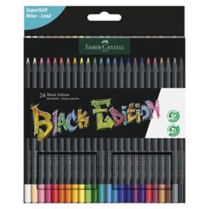 Faber Castell - Farveblyanter Black Edition 24 stk.